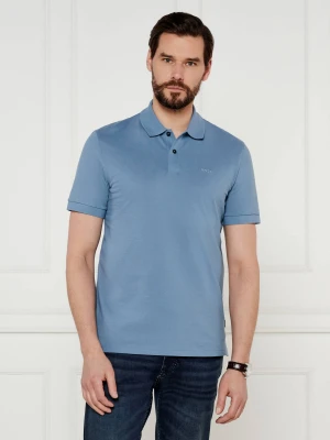 BOSS BLACK Polo Pallas | Regular Fit niebieski