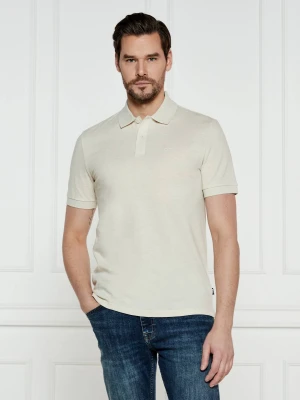 BOSS BLACK Polo Pallas | Regular Fit beżowy