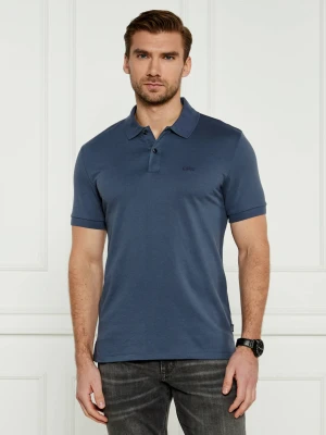 BOSS BLACK Polo Pallas | Regular Fit grafitowy