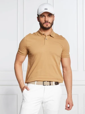 BOSS BLACK Polo Pallas | Regular Fit camel