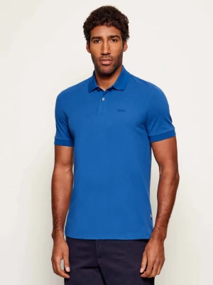 BOSS BLACK Polo Pallas | Regular Fit chabrowy