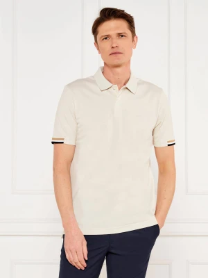 BOSS BLACK Polo Parlay 147 | Regular Fit | mercerised beżowy