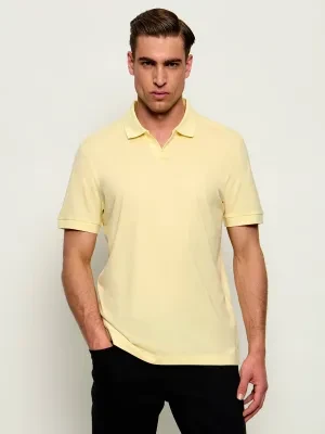 BOSS BLACK Polo Ponti 75_DB | BOSS X David Beckham | Regular Fit | z dodatkiem jedwabiu