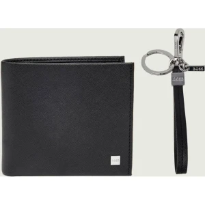 BOSS BLACK Portfel + brelok GB_Pin 4cc&Keyring