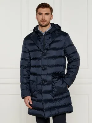 BOSS BLACK Puchowa kurtka P-Hyde-Pad-Hood-233F | Slim Fit