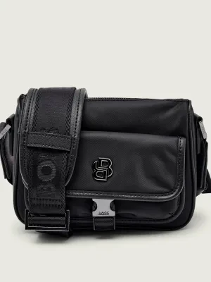 BOSS BLACK Reporterka B_Icon | z dodatkiem skóry