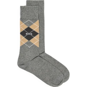 BOSS BLACK Skarpety 2-pack 2P RS Argyle CC