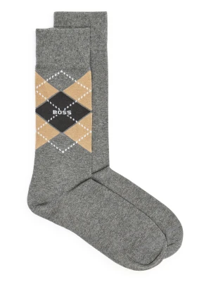 BOSS BLACK Skarpety 2-pack 2P RS Argyle CC