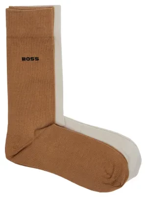 BOSS BLACK Skarpety 2-pack 2P RS Iconic Stripe