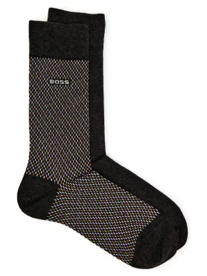 BOSS BLACK Skarpety 2-pack 2P RS Minipattern CC