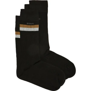 BOSS BLACK Skarpety 2-pack 2P RS Rib Ecovero