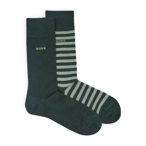 BOSS BLACK Skarpety 2-pack 2P RS Stripe CC