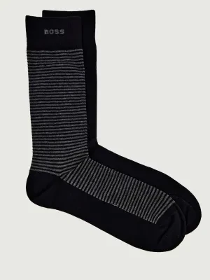 BOSS BLACK Skarpety 2-pack 2P RS Stripe CC