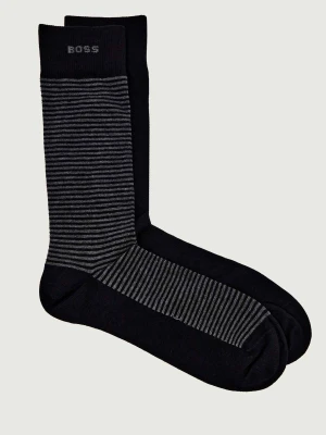 BOSS BLACK Skarpety 2-pack 2P RS Stripe CC
