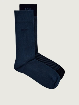 BOSS BLACK Skarpety 2-pack 2P RS Stripe CC