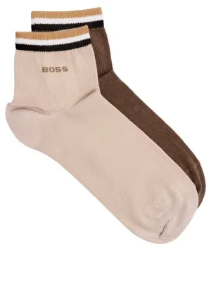 BOSS BLACK Skarpety 2-pack 2P SH Stripe CC
