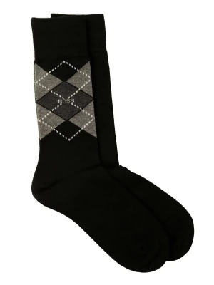 BOSS BLACK Skarpety 2-pack Argyle