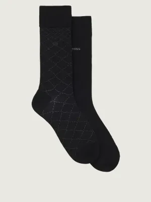 BOSS BLACK Skarpety 2-pack Mini Argyle CC