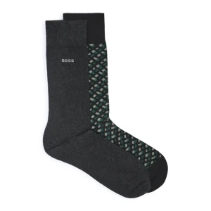 BOSS BLACK Skarpety 2-pack Monogram CC