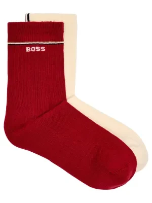 BOSS BLACK Skarpety 2-pack QS Iconic CC W