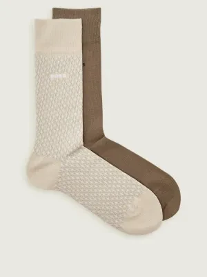 BOSS BLACK Skarpety 2-pack RS Minipattern CC