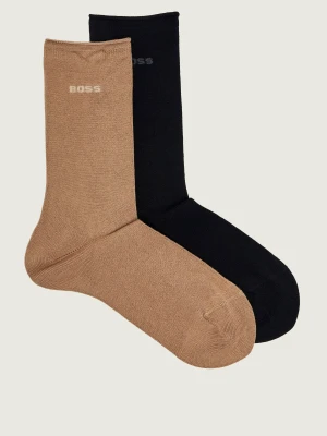 BOSS BLACK Skarpety 2-pack Uni Logo VB beżowy