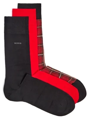 BOSS BLACK Skarpety 3-pack 3P Giftset Winter CC