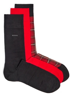 BOSS BLACK Skarpety 3-pack 3P Giftset Winter CC