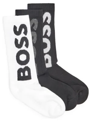 Boss Bodywear Skarpety 3-pack 3P QS Rib Logo CC