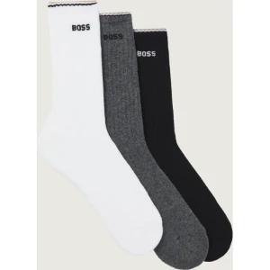 BOSS BLACK Skarpety 3-pack 3P QS Rib Stripe CC