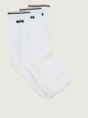 BOSS BLACK Skarpety 3-pack 3P QS Rib Stripe CC