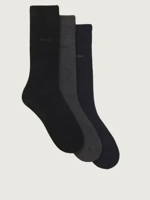 BOSS BLACK Skarpety 3-pack 3P RS GiftSet Uni CC