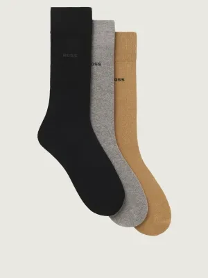 BOSS BLACK Skarpety 3-pack 3P RS GiftSet Uni CC