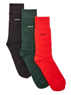 BOSS BLACK Skarpety 3-pack 3P RS GiftSet Uni CC