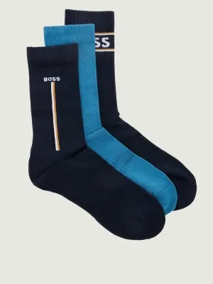 BOSS BLACK Skarpety 3-pack 3PQSGiftset IconicCC