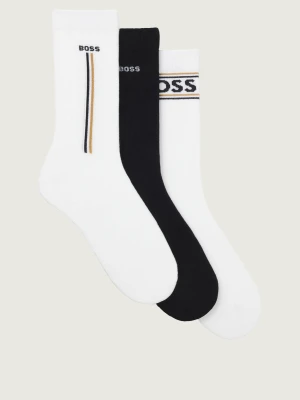 BOSS BLACK Skarpety 3-pack 3PQSGiftset IconicCC