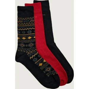 BOSS BLACK Skarpety 3-pack 3PRSGiftset WinterCC