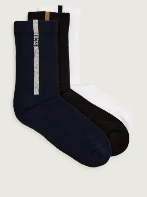 BOSS BLACK Skarpety 3-pack Lurex