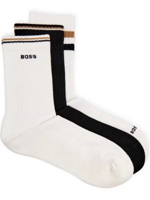 BOSS BLACK Skarpety 3-pack QS Rib Iconic VB