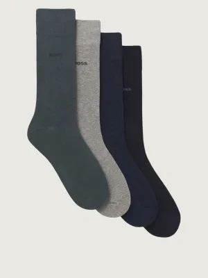 BOSS BLACK Skarpety 4-pack RS GiftSet Uni CC