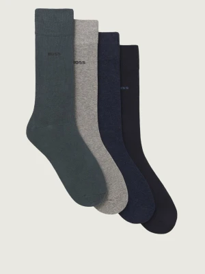 BOSS BLACK Skarpety 4-pack RS GiftSet Uni CC