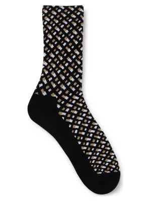 BOSS BLACK Skarpety QS Rib Monogram CC