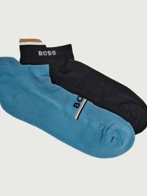 BOSS BLACK Skarpety/stopki 2-pack 2P AS Iconic Loop CC