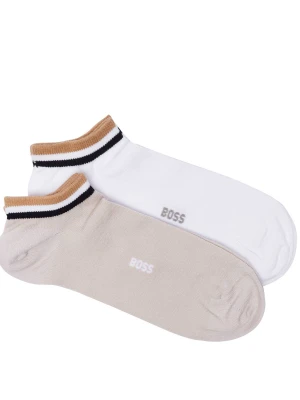 BOSS BLACK Skarpety/stopki 2-pack 2P AS Uni stripe CC
