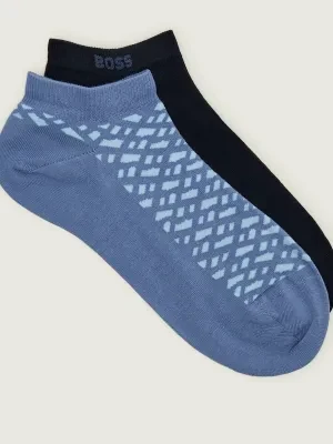 BOSS BLACK Skarpety/stopki 2-pack Monogram