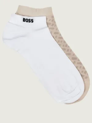 BOSS BLACK Skarpety/stopki 2-pack Monogram