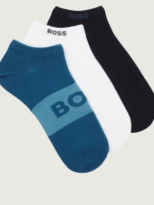 BOSS BLACK Skarpety/stopki 3 pack 3P AS Logo CC