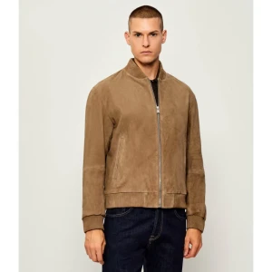 BOSS BLACK Skórzana kurtka bomber H-Muller | Regular Fit