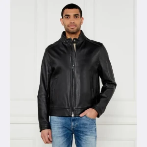 BOSS BLACK Skórzana kurtka H-Mansell3 | Regular Fit