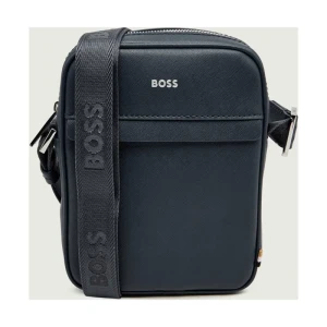 BOSS BLACK Skórzana reporterka Zair_NS